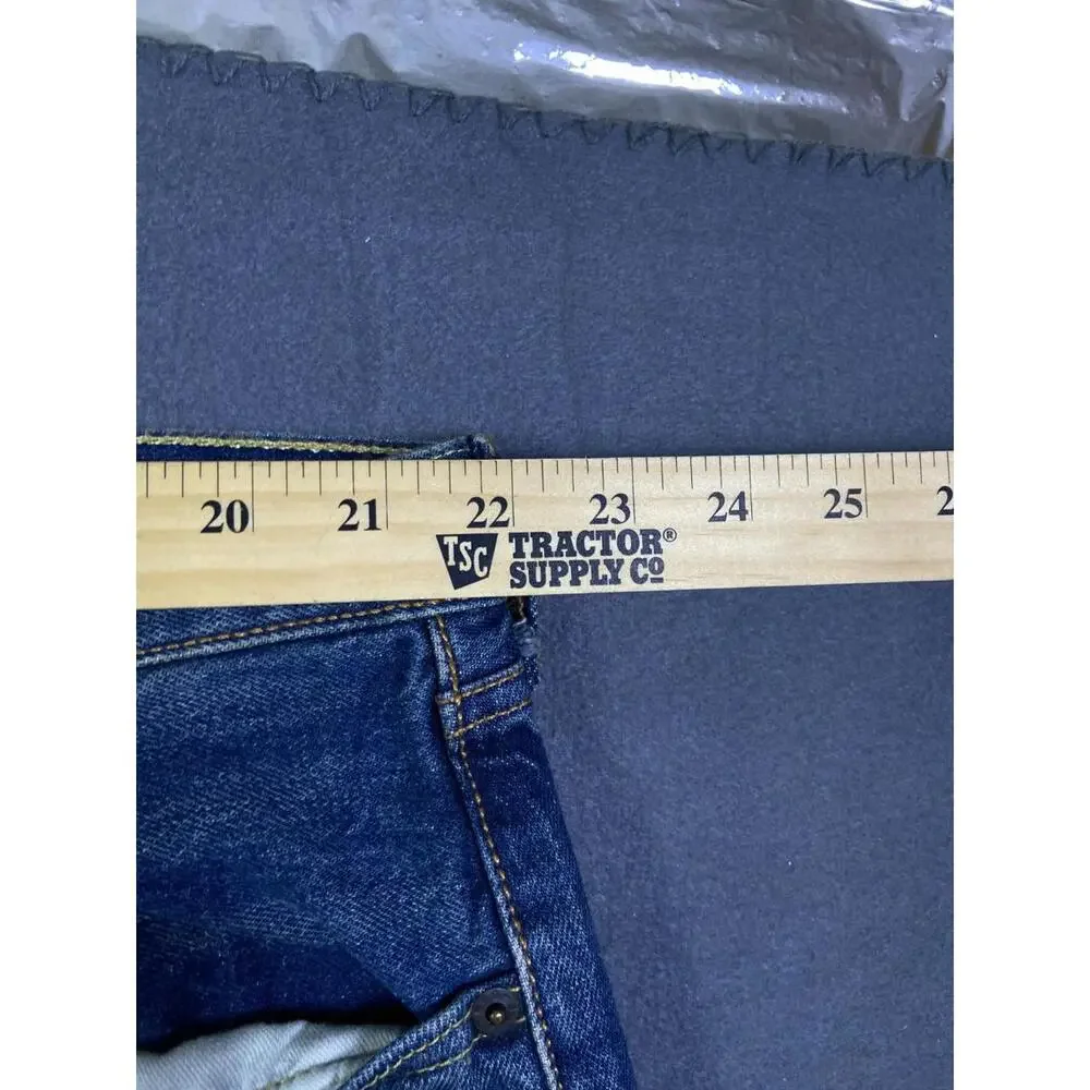 NEW Levi's 501 Jeans Blue 44x34 Blue Button Fly Straight Denim Deadstock Y2K NWT